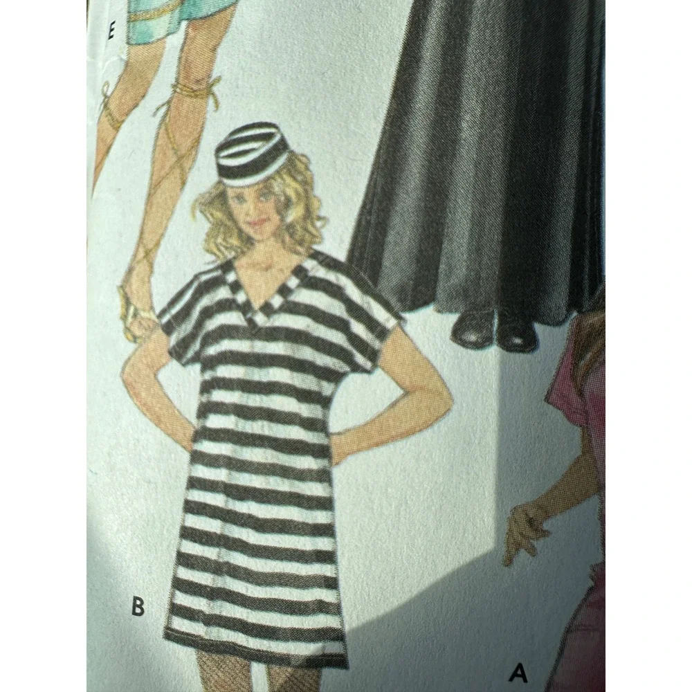 Simplicity 4010 Sewing Pattern Adult Costumes Nun Nurse Cavewoman Toga XS-XL